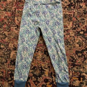 Lilly Pulitzer Kids Leggings in Blue and White